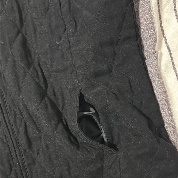 Black Quilted Vest - Picture 2 of 5